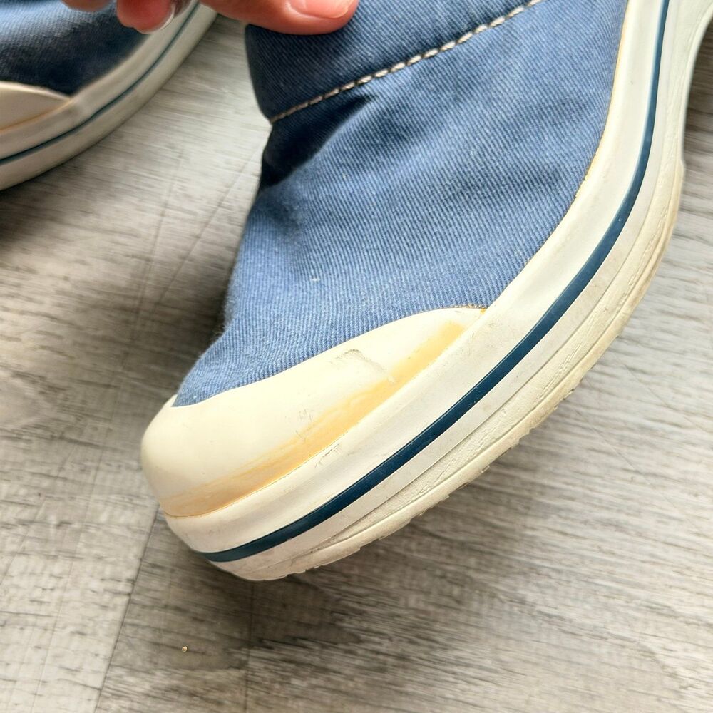 DANSKO Vegan Volley Blue Canvas Clogs Slip-on Shoes
Size 39 - Picture 8 of 11